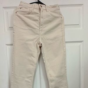 Zara Jeans 6 NWT tan